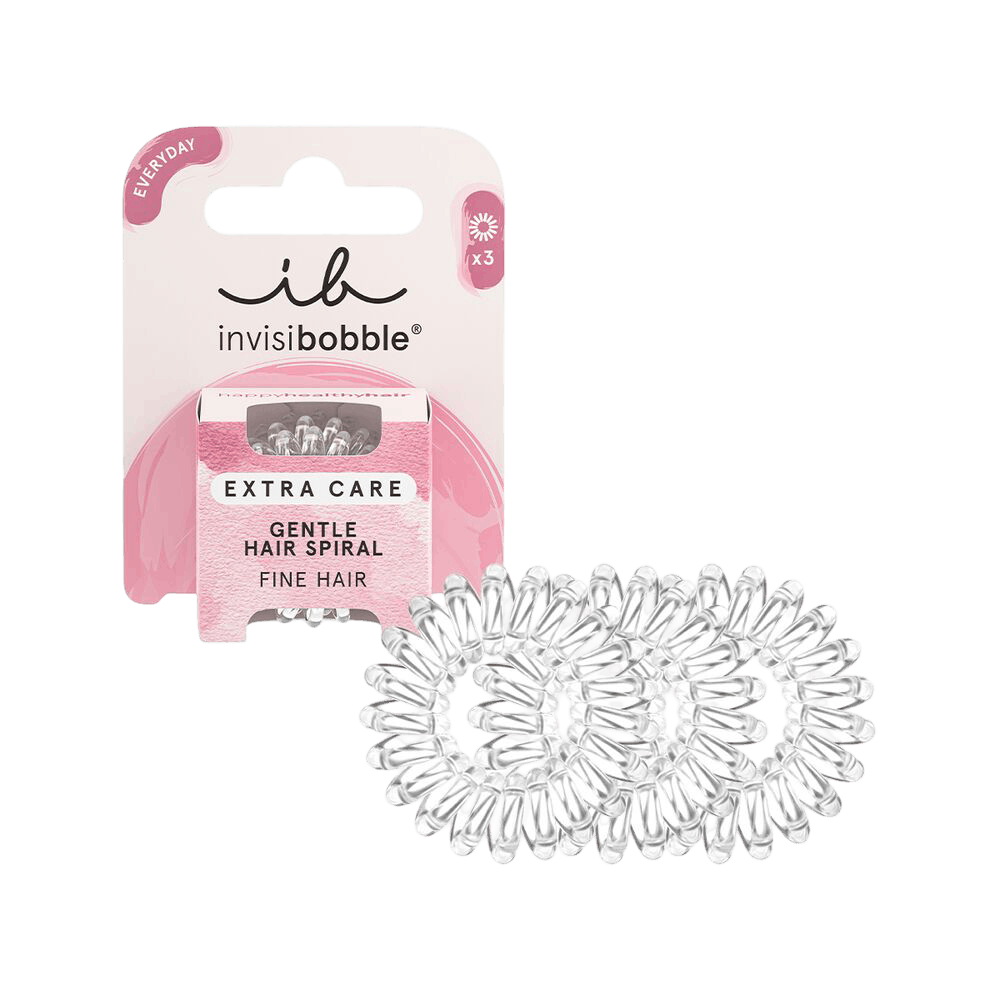 INVISIBOBBLE EXTRA CARE X3 CRYSTAL CARE РЕЗИНКИ ДЛЯ ВОЛОС
